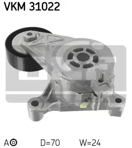 Натягувач приводного ременя VKM31022 SKF