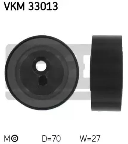 Ролик приводного ременя, паразитний VKM33013 SKF