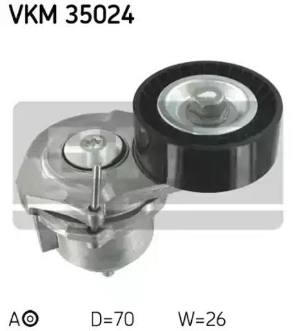 Натягувач приводного ременя VKM35024 SKF