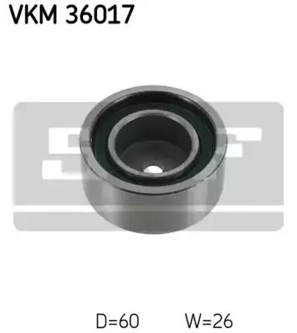 Натяжний ролик VKM36017 SKF