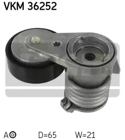 Натягувач приводного ременя VKM36252 SKF