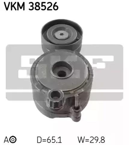 Натягувач приводного ременя VKM38526 SKF