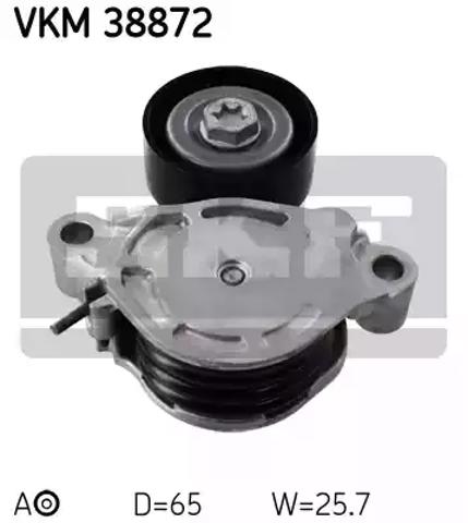Натяжна планка поліклинового ременя VKM38872 SKF