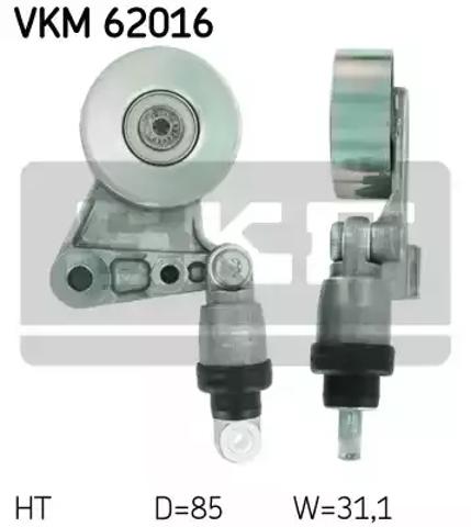 Натягувач приводного ременя VKM62016 SKF