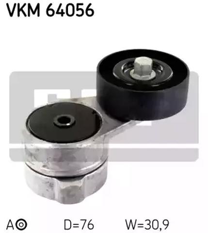 Натягувач приводного ременя VKM64056 SKF