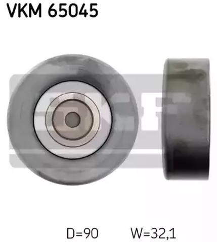 Ролик приводного ременя, паразитний VKM65045 SKF