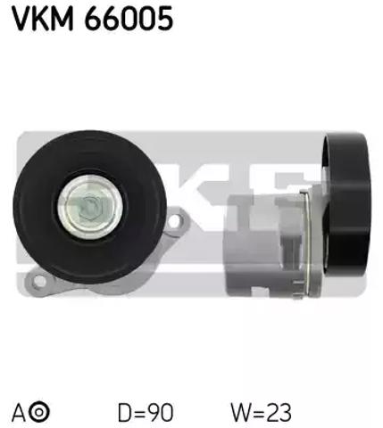 Натяжна планка поліклинового ременя VKM66005 SKF