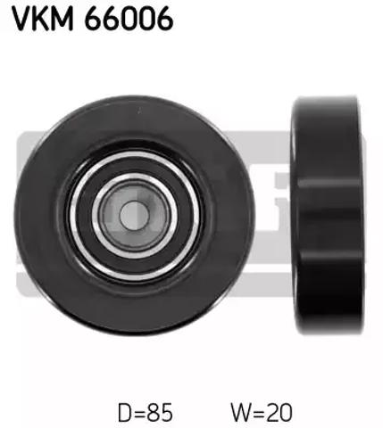 Ролик приводного ременя, паразитний VKM66006 SKF