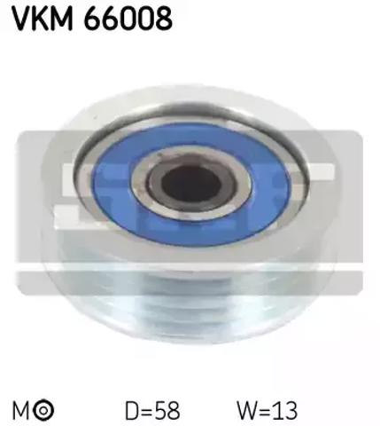 Натяжний ролик VKM66008 SKF
