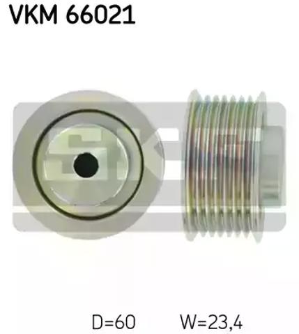 Ролик приводного ременя, паразитний VKM66021 SKF