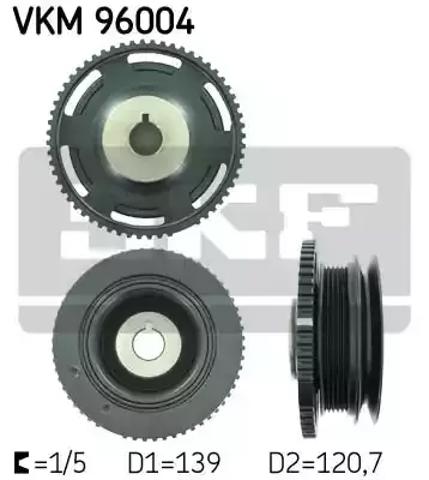 Шків колінвала VKM96004 SKF