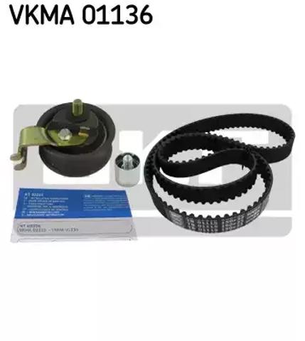 Ремінь ГРМ, комплект VKMA01136 SKF