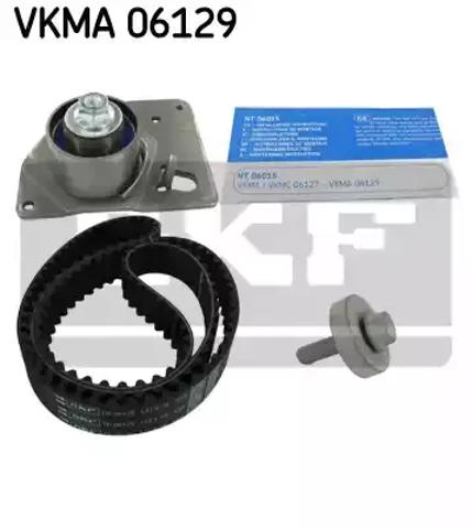 Ремінь ГРМ, комплект VKMA06129 SKF