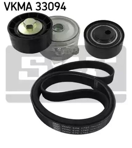 Ремінь приводний, агрегатів, комплект VKMA33094 SKF