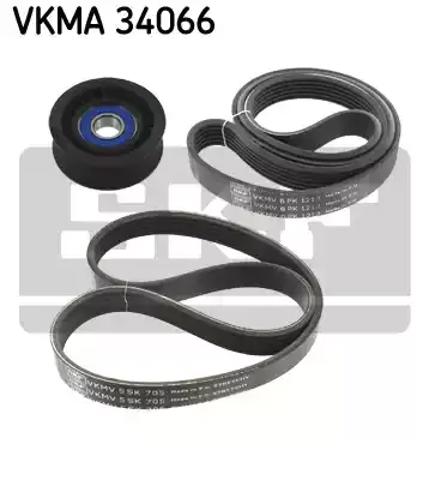 Ремінь приводний, агрегатів, комплект VKMA34066 SKF