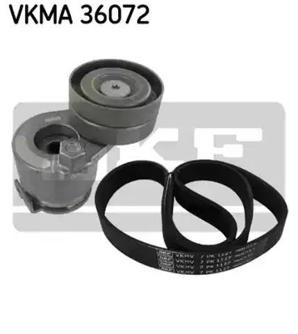 Ремінь приводний, агрегатів, комплект VKMA36072 SKF