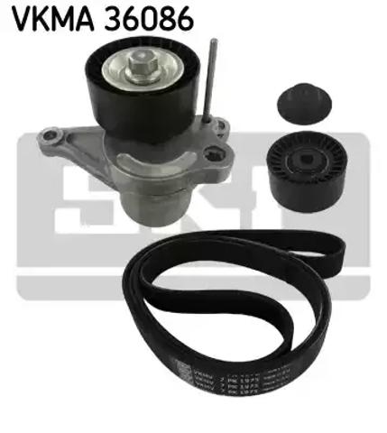 Ремінь приводний, агрегатів, комплект VKMA36086 SKF