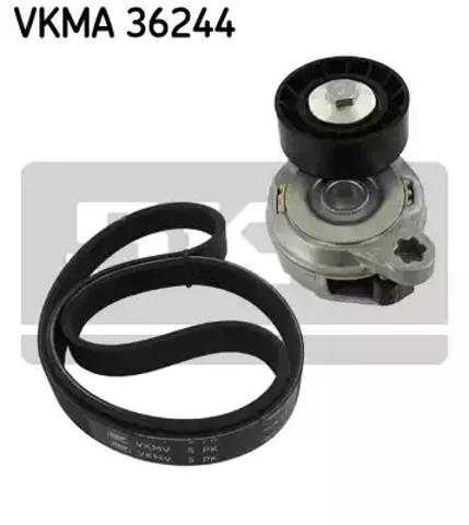 Ремінь приводний, агрегатів, комплект VKMA36244 SKF