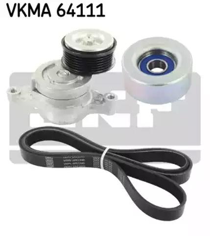 Ремінь приводний, агрегатів, комплект VKMA64111 SKF