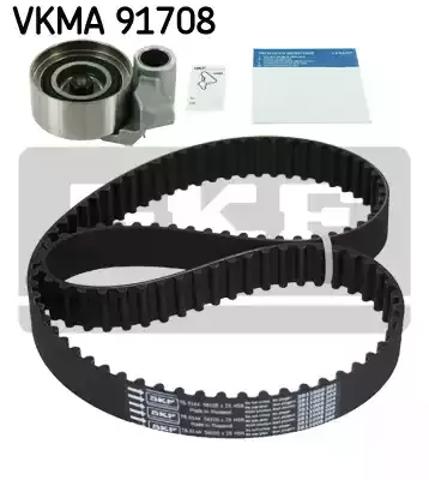 Ремінь ГРМ, комплект VKMA91708 SKF