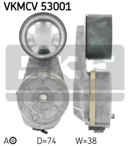 Натягувач приводного ременя VKMCV53001 SKF