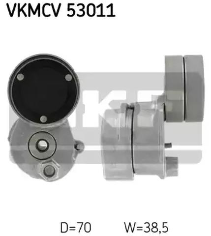 Натяжна планка поліклинового ременя VKMCV53011 SKF