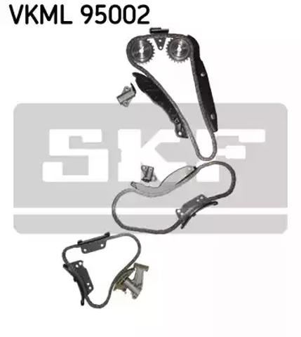Ланцюг ГРМ, комплект VKML95002 SKF