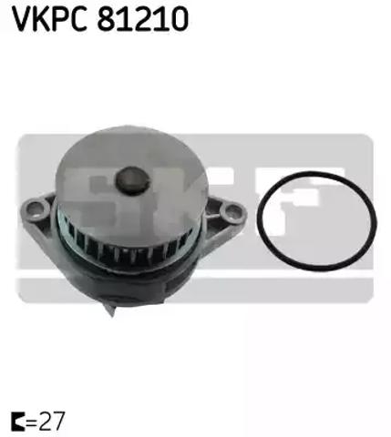 Насос системи охолодження VKPC81210 SKF