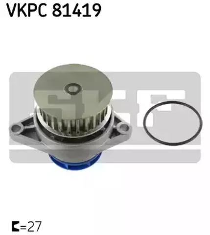 Помпа водяна, (насос) охолодження VKPC81419 SKF