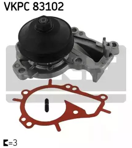 Помпа водяна, (насос) охолодження VKPC83102 SKF