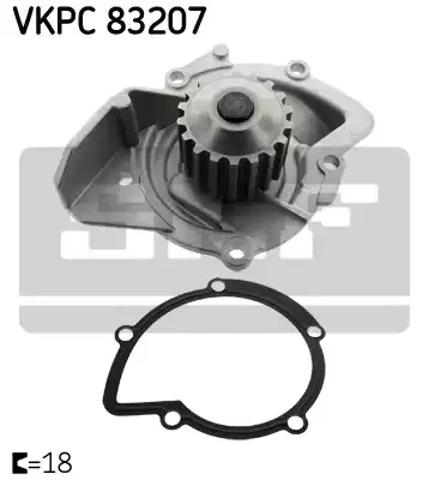 Помпа водяна, (насос) охолодження VKPC83207 SKF
