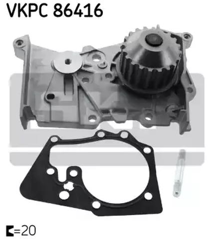Насос системи охолодження VKPC86416 SKF
