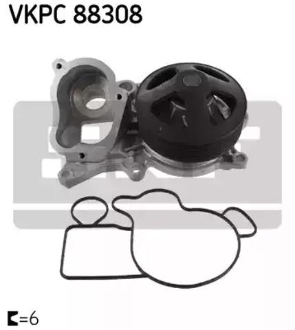 Насос системи охолодження VKPC88308 SKF