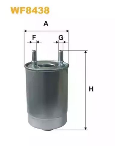 Фільтр палива WF8438 WIX