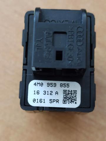 Кнопка підйомника переднього правого скла 4M0959855 VAG