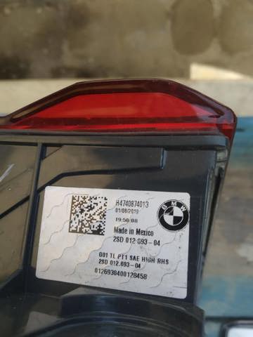 Фара задня права зовнішня 63217408740 BMW