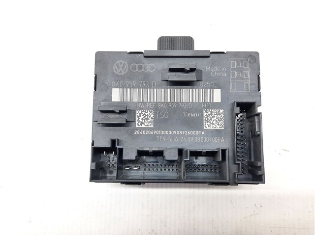 Блок комфорту передніх дверей 8K0959793H VAG