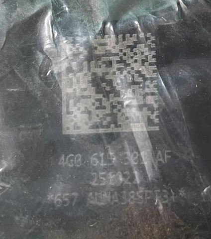 Диск гальмівний передній 4G0615301AF VAG