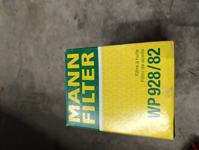 Фільтр масляний WP92882 MANN