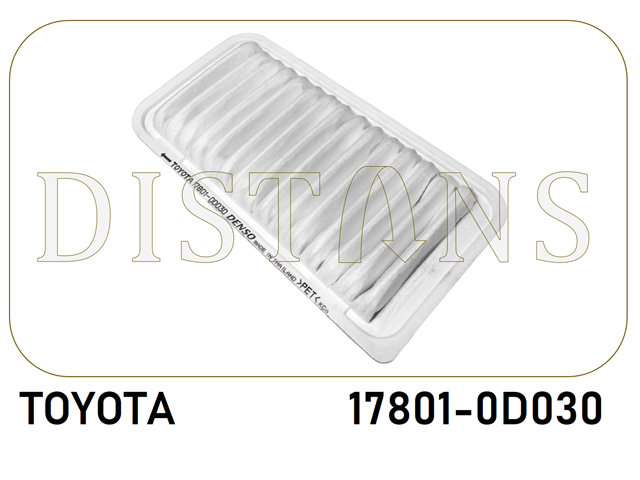 Елемент повітряного фільтра 178010D030 TOYOTA