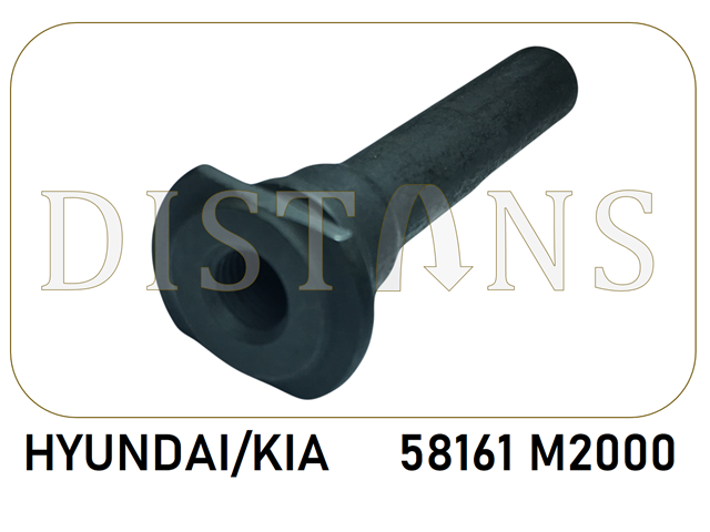 Напрямна супорта переднього, верхня 58161M2000 HYUNDAI