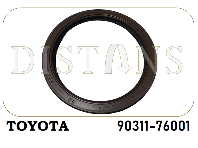 Сальник колінвала двигуна, задній 9031176001 TOYOTA