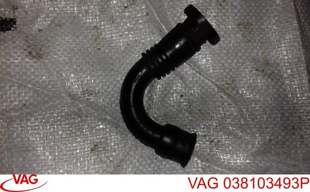 Трубка відводу кар.газов 038103493P VAG