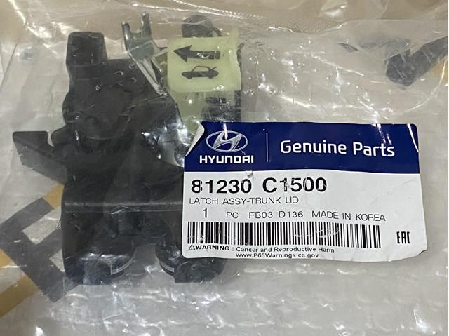 Замок кришки багажника / задніх 3/5-х дверей 81230C1500 HYUNDAI
