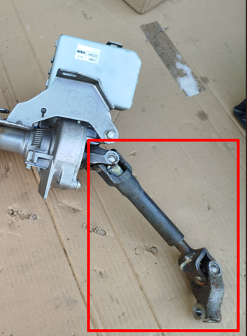 Вал рульової колонки, нижній D80804EH0E NISSAN