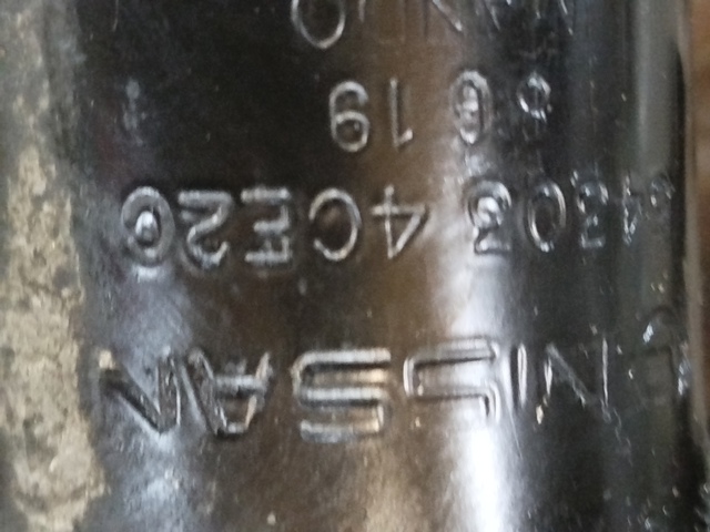 Стійка передня, ліва E43034CE2C NISSAN