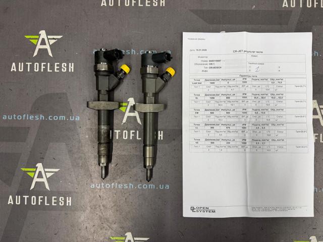 Форсунка вприску палива 0445110087 RENAULT