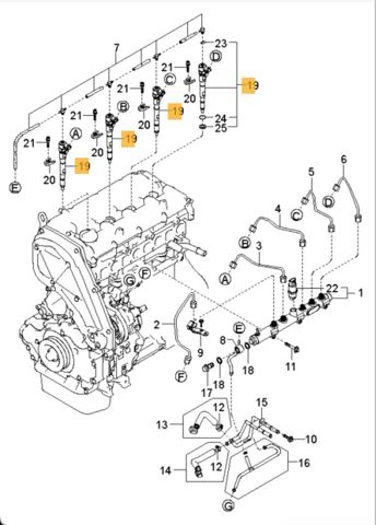 Форсунка паливна 0445110186 BOSCH
