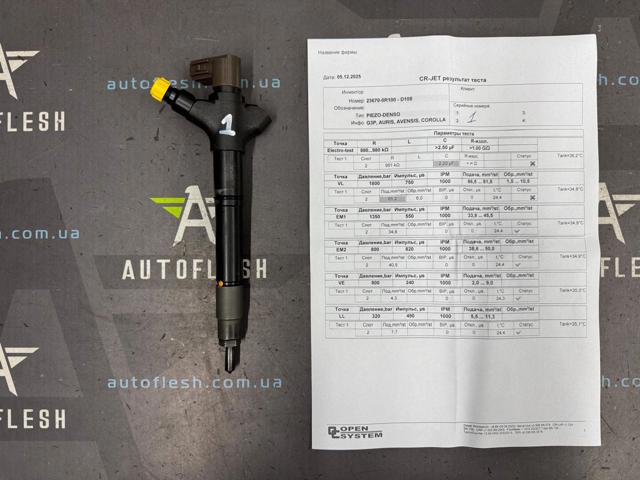 Форсунки електромагнітні Тойота Авенсіс 3