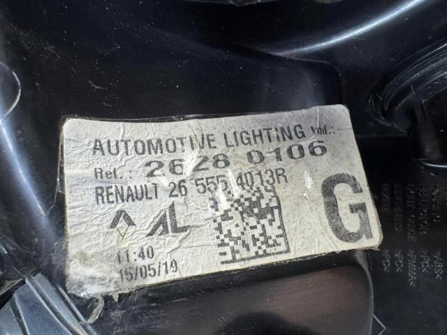 Ліхтар задній лівий 265557892R RENAULT